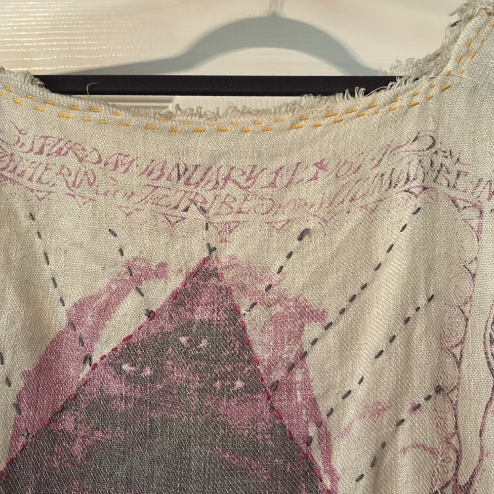 Magnolia Pearl All seeing eye poncho OS - Picture 2 of 6
